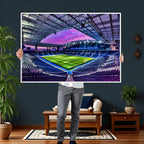 FC Porto Soccer Team Print Canvas, Dragon Stadium Wall Art