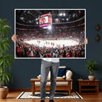 Amerant Bank Arena Wall Art Canvas Print, Hockey Arena