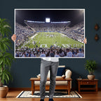 Brigham Young University Cougars Football Print Canvas