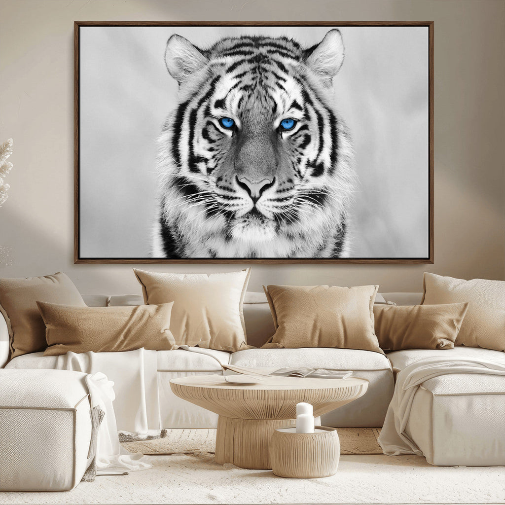 Tiger Canvas Artwork Wall Art Print