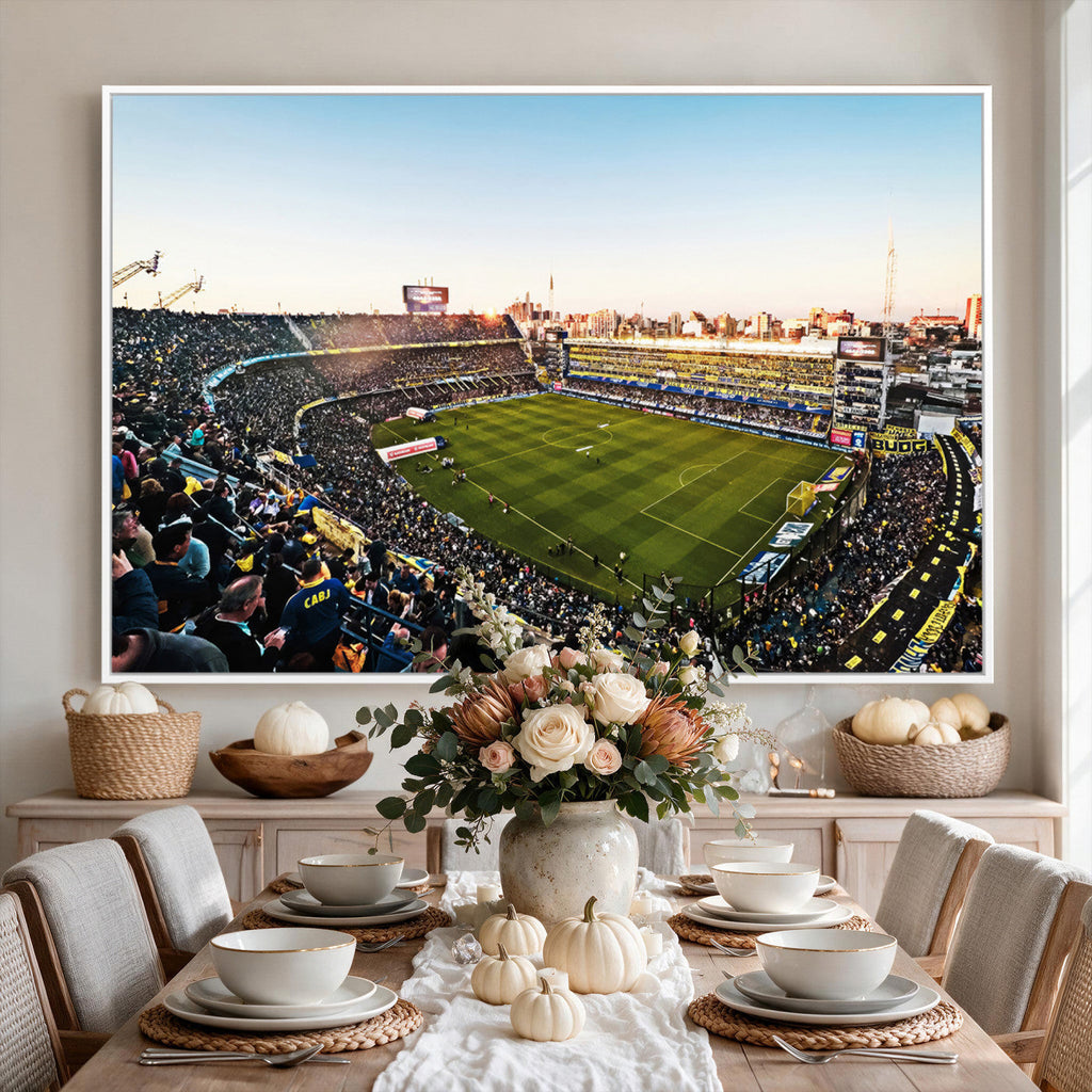 Boca Juniors Soccer Team Print, Buenos Aires Bombonera