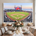 San Francisco Giants Baseball Team Print, Oracle Park