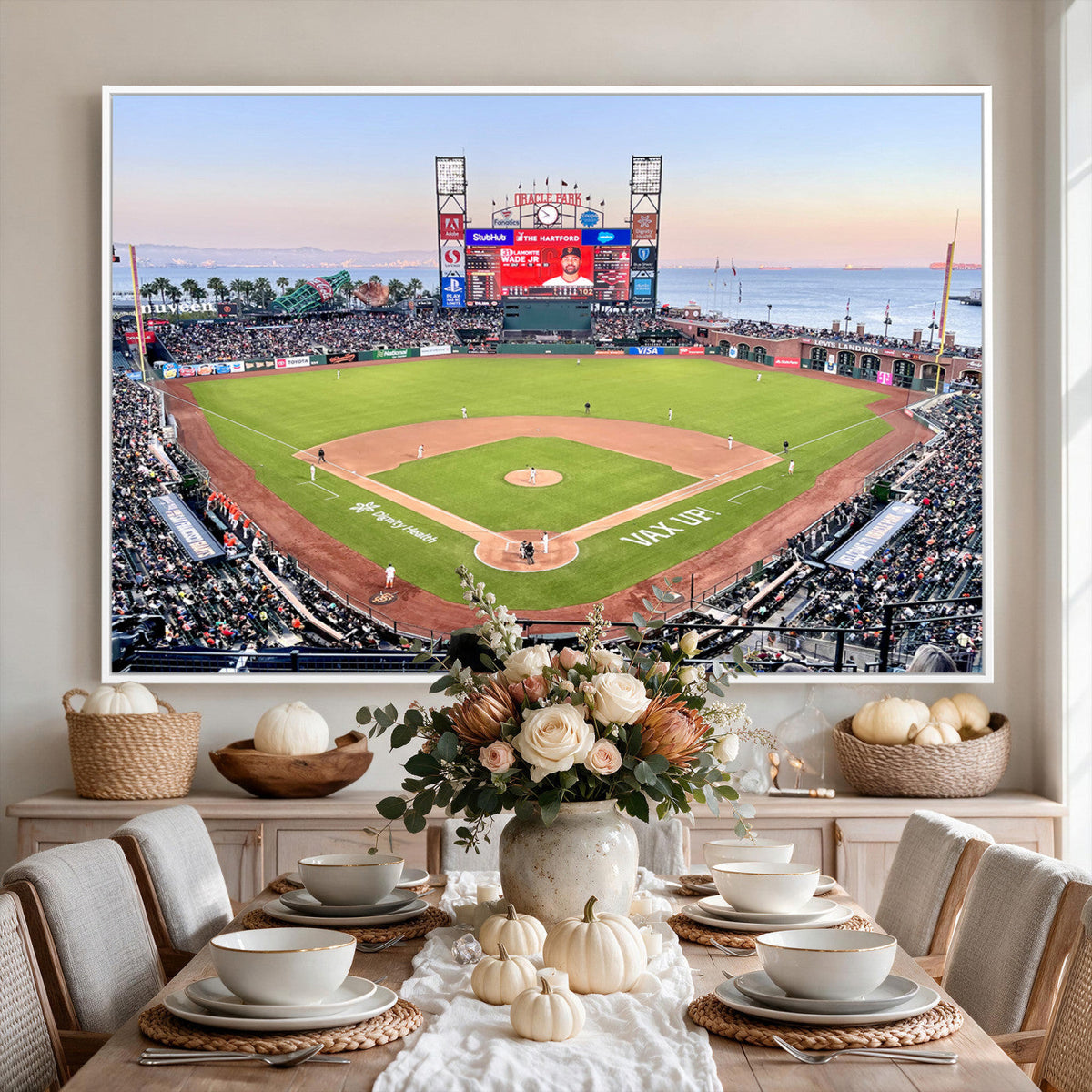 San Francisco Giants Baseball Team Print, Oracle Park
