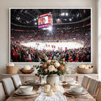 Amerant Bank Arena Wall Art Canvas Print, Hockey Arena