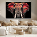Elephant Wall Art Canvas Print