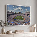 Buffalo Bills Highmark Stadium Wall Art Canvas Print, Bills Game Day Decor