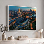 Chicago Bears Soldiers Field Wall Art Canvas Print