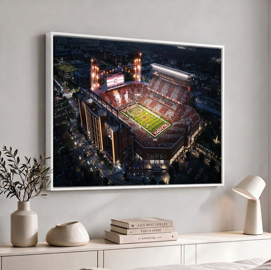 Oklahoma Memorial Stadium, Gaylord Memorial Stadium Wall Art
