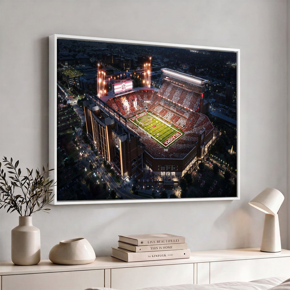 Oklahoma Memorial Stadium, Gaylord Memorial Stadium Wall Art