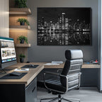 Chicago Wall Art Canvas Print