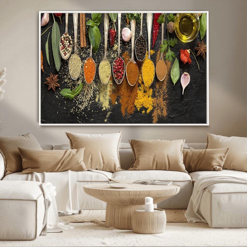 Spices Wall Art Canvas Print