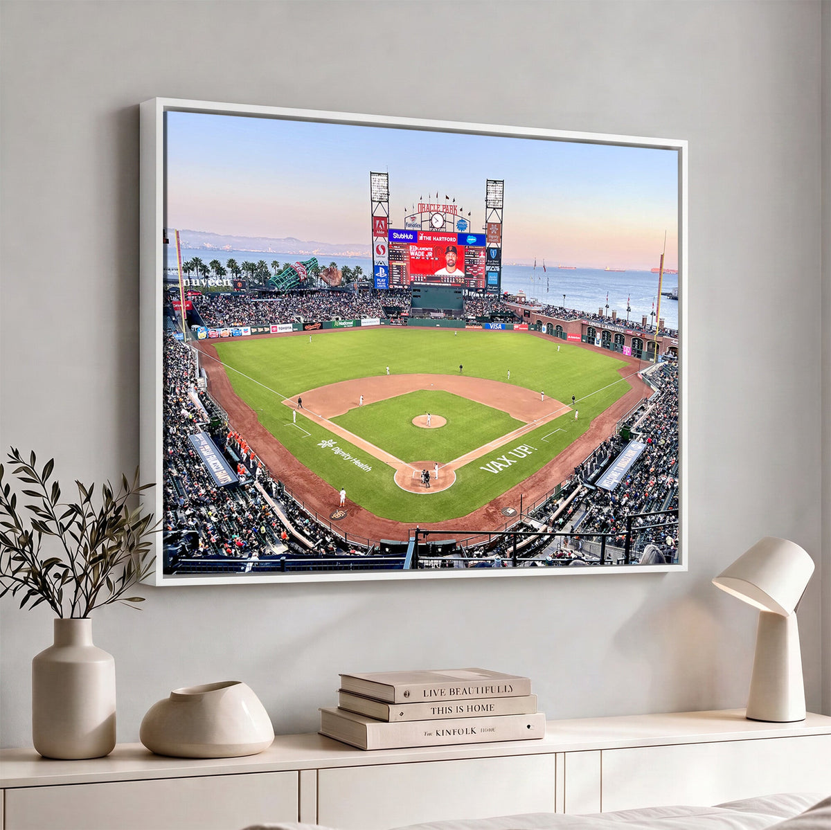 San Francisco Giants Baseball Team Print, Oracle Park