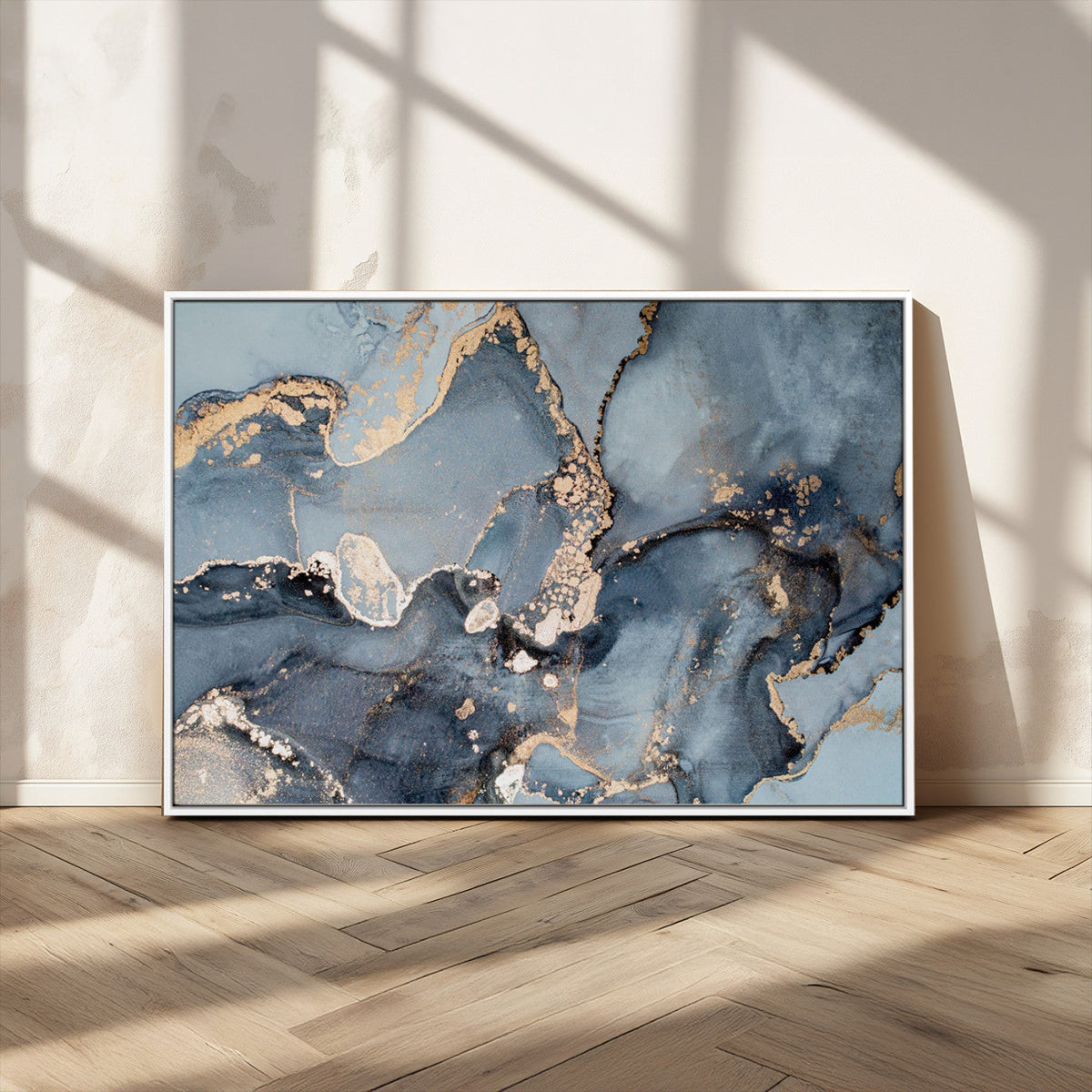 Multipanel Marble Fluid Effect Wall Art Abstract Canvas Wall Art Print