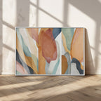 Boho Wall Art Canvas Print Set, Watercolor Boho Wall Art
