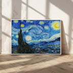 Vincent Van Gogh The Starry Night Abstract Wall Art Canvas Print