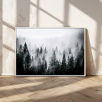 Grizzly Bear Wall Art Canvas Print, Framed Rustic Lodge Art, Wildlife Photography