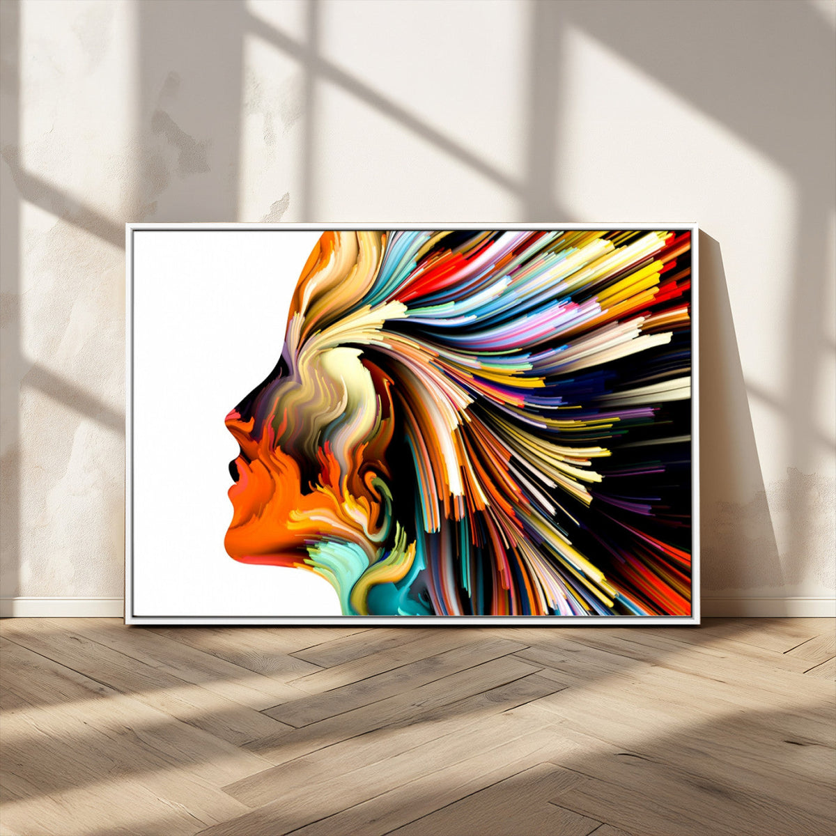 Profile Colors Canvas Print