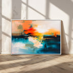 Colorful Abstract Wall Art | Bold Modern Canvas Print | Ready to Hang