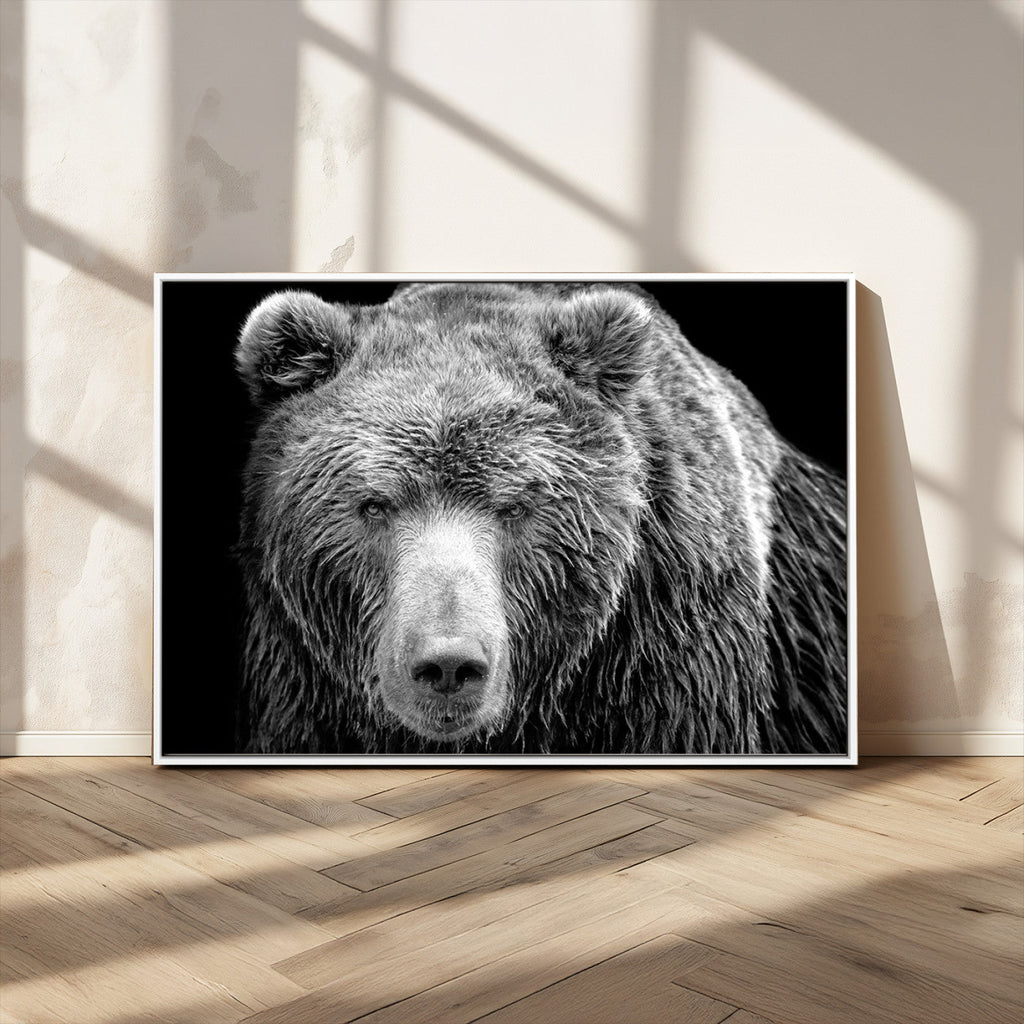 399 Grizzly Bear Canvas Print, Ready to Hang Wall Art