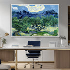 Olive Trees Van Gogh Wall Art Canvas Print