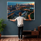 Chicago Bears Soldiers Field Wall Art Canvas Print