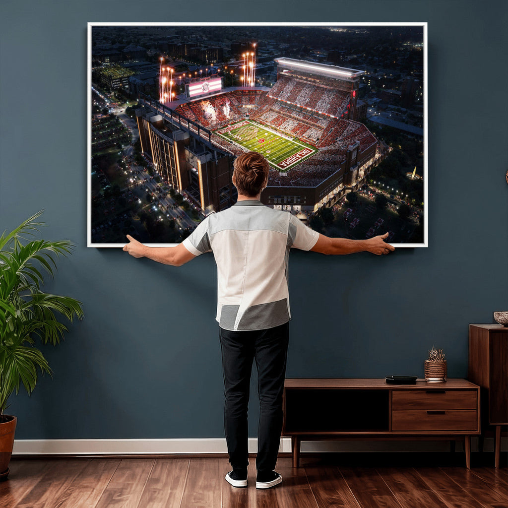 Oklahoma Memorial Stadium, Gaylord Memorial Stadium Wall Art