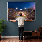 Oklahoma Sooners Memorial Stadium Wall Art Canvas Print