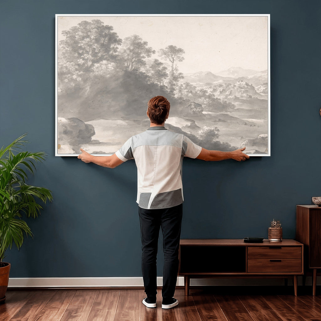 Van Poelenburch Landscape Canvas Wall Art | Dutch Golden Age