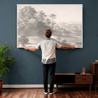 Van Poelenburch Landscape Canvas Wall Art | Dutch Golden Age