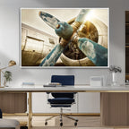 Vintage Airplane Canvas Print