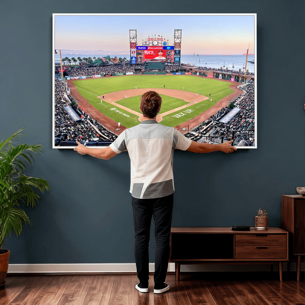 San Francisco Giants Baseball Team Print, Oracle Park