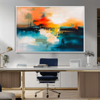 Colorful Abstract Wall Art | Bold Modern Canvas Print | Ready to Hang