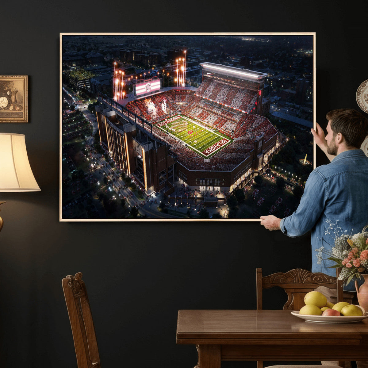 Oklahoma Memorial Stadium, Gaylord Memorial Stadium Wall Art