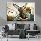 Vintage Airplane Canvas Print