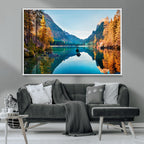 Fantastic Autumn Panorama Wall Art Canvas Print