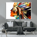 Profile Colors Canvas Print