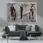 African American Wall Art | Elegant African Women Canvas Print
