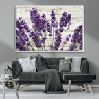 Lavender Herb Wall Art Canvas Print