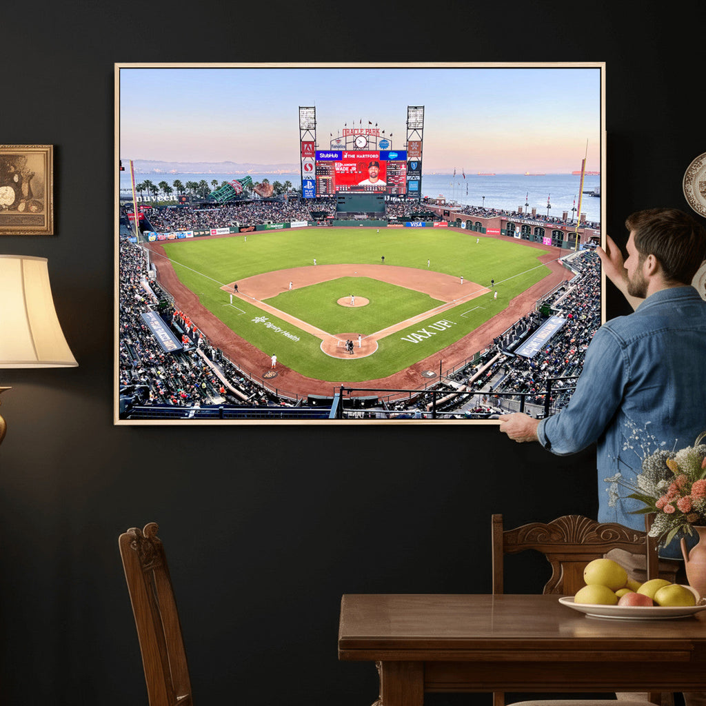 San Francisco Giants Baseball Team Print, Oracle Park