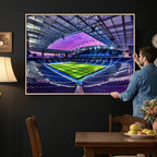 FC Porto Soccer Team Print Canvas, Dragon Stadium Wall Art