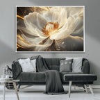 Abstract Floral Wall Art Canvas Print