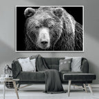 399 Grizzly Bear Canvas Print, Ready to Hang Wall Art