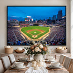 Target Field Stadium Wall Art Canvas Print, Minnesota Twins