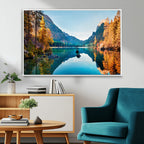 Fantastic Autumn Panorama Wall Art Canvas Print