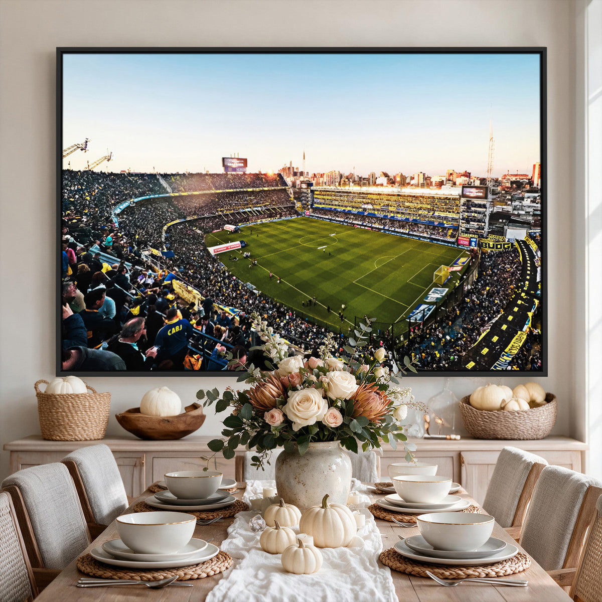 Boca Juniors Soccer Team Print, Buenos Aires Bombonera