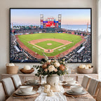 San Francisco Giants Baseball Team Print, Oracle Park