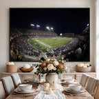 TCU Horned Frogs Football Team Print, Fort Worth Amon G. Carter Stadium