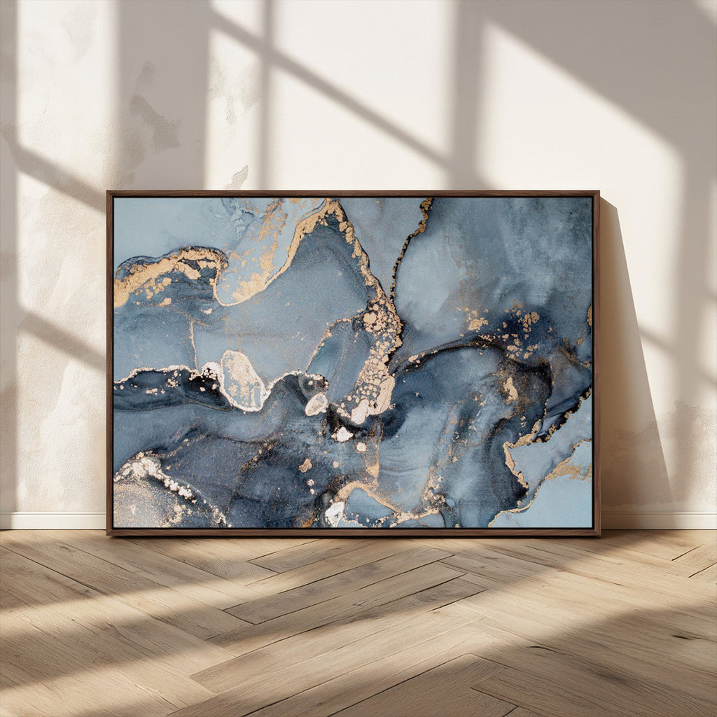 Multipanel Marble Fluid Effect Wall Art Abstract Canvas Wall Art Print
