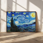 Vincent Van Gogh The Starry Night Abstract Wall Art Canvas Print