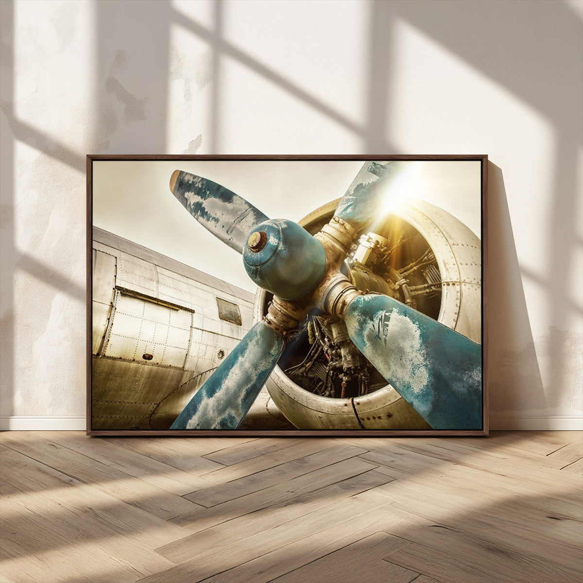 Vintage Airplane Canvas Print